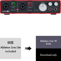 Focusrite Scarlett 6i6 2nd Gen. + Ableton Live 10 Suite