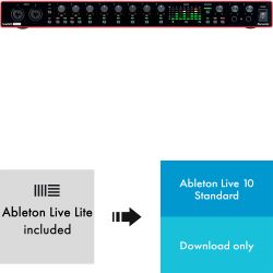Focusrite Scarlett 18i20 3rd Gen + Ableton Live 10