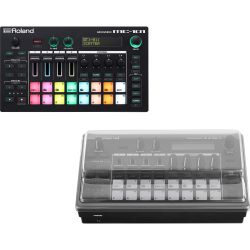 Roland MC-101 Groovebox + Staubschutzcover Set