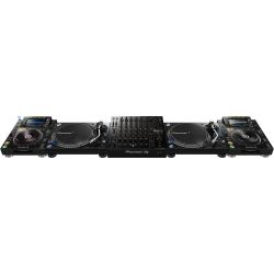 Pioneer DJ DJM-V10 + CDJ-2000 NXS2 Doppelpack + PLX-1000 Doppelpack