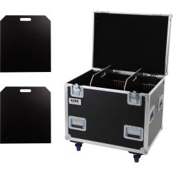 KORN Case Multiflex Roadcase 80 Casebau + Trennbrett Doppelpack SET