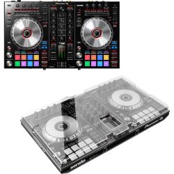 Pioneer DJ DDJ-SR2 DJ Controller + Staubschutzcover