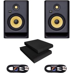 KRK RP7 ROKIT G4 Paar + XLR Kabel + Isolation Pads SET