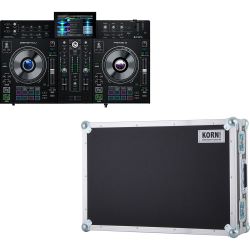 Denon DJ PRIME 2 DJ System + KORN Workstation Case