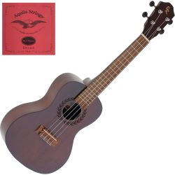 Baton Rouge V4-C Emperor Konzert-Ukulele + Saitensatz