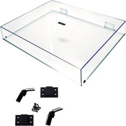 Reloop Abdeckhaube Acryl Plattenspieler + Scharnier Set