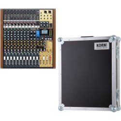 Tascam Model 16 Mixer + Hardcase