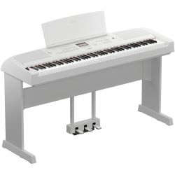 Yamaha DGX-670 WH + Stativ + Pedale