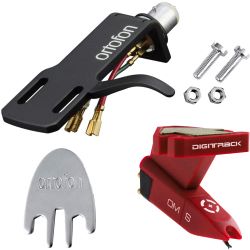 Ortofon OM-System Digitrack + Headshell SH 4BK + Mounting Tool