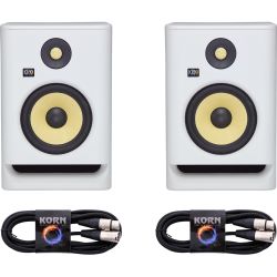 KRK RP7 ROKIT G4 White Noise Plug & Play XLR/XLR Kabel Set