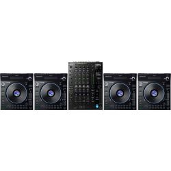 Denon DJ LC6000 PRIME 4er Set + X1850