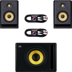 KRK RP5 ROKIT G4 Paar + S10 G4 Sub + Kabel Set
