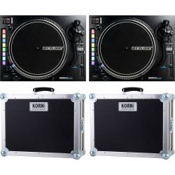 Reloop RP-8000 MK2 Doppelpack + Cases