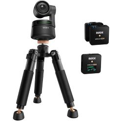 Obsbot Tiny + Stativ + Rode Wireless GO II