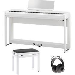 Kawai ES520 W Stage Piano + Home Set
