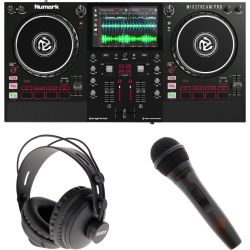 Numark Mixstream Pro + Kopfhörer + Mikrofon Set