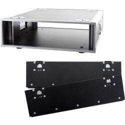 KORN Case 19 Zoll Rack 3 HE / 60 cm Hexa + 2x Deckel