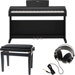 Yamaha YDP-145 B Black Digitalpiano Set