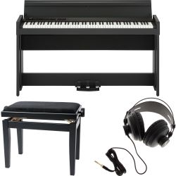 Korg C1 Air Digitalpiano schwarz Set