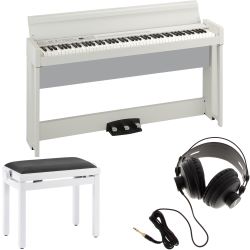 Korg C1 Air Digitalpiano weiß Set