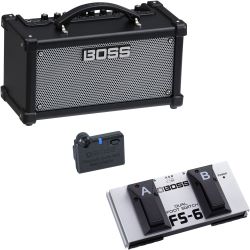 Boss Dual Cube LX Gitarrenverstärker Bundle
