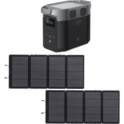EcoFlow Delta 2 + 2x EcoFlow 220W Solar Panel