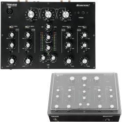 OMNITRONIC TRM-402 4-Kanal Rotary-Mixer + Staubschutzcover