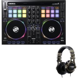Reloop Beatpad 2 DJ Controller + Shure SRH 550 DJ Kopfhörer