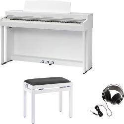 Kawai CN-301 W Weiß Digitalpiano Set
