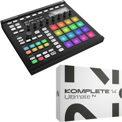 Native Instruments MASCHINE MK2 schwarz B-Ware + KOMPLETE 14 Ultimate Box