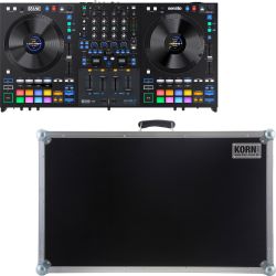 Rane DJ FOUR DJ Controller + Workstation Case