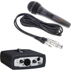 Icon MicU ProDrive III USB Audio Interface + KORN KM-505 S Dynamisches Mikrofon
