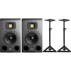 HEDD Type 07 MK2 BK + KORN Studio Monitor Ständer