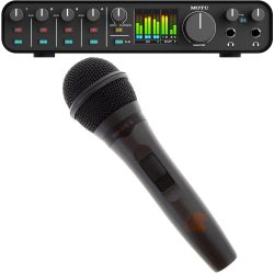 MOTU M6 Audio Interface + Mikrofon