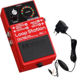 Boss RC-1 Loop Station + Boss Netzteil