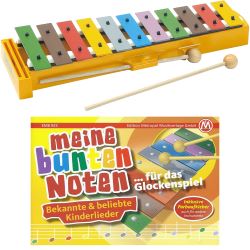 Sonor GS Kinder Glockenspiel + Meine bunten Noten f. das Glockenspiel