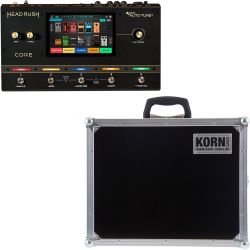 HeadRush Core + Haubencase inkl. Kabelfach