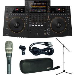 Pioneer DJ OPUS Quad DJ Controller + Mipro MM-39 + Stativ Set