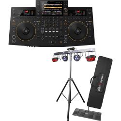 Pioneer DJ OPUS Quad DJ Controller + Chauvet DJ Gigbar 2.0 Lichtanlage