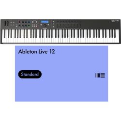 Arturia KeyLab Essential 88 BE Black Edition + Ableton Live 12