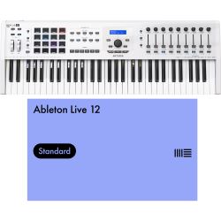 Arturia KeyLab 61 MKII Weiß + Ableton Live 12