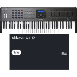 Arturia KeyLab 61 MKII Schwarz + Ableton Live 12 Suite