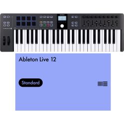 Arturia KeyLab Essential 49 MK3 Black + Ableton Live 12
