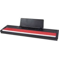 GEWA Portable Piano PP-3 Schwarz + Tastenläufer