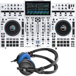 Denon DJ PRIME 4+W Weiß DJ System + HD 25 Ltd. Edition