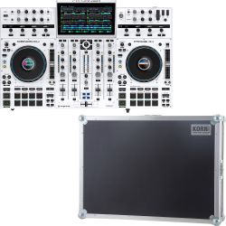 Denon DJ PRIME 4+W Weiß DJ System + Hardcase