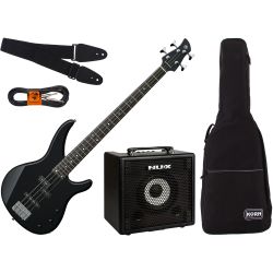 Yamaha TRBX 174 Schwarz E-Bass Set