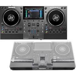 Numark Mixstream Pro Go DJ Controller + Staubschutzcover