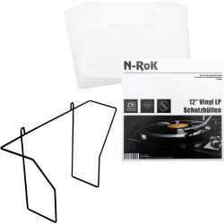 Glorious DJ Vinyl Set Holder Smart für 25 LP + 25 N-RoK 12" Vinyl Schutzhüllen