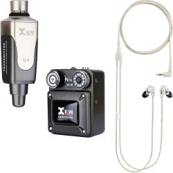 XVive U4 In-Ear Monitor Wireless System + Shure SE215